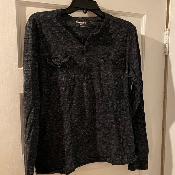 Express Grey Long Sleeve - Picture 1 of 2